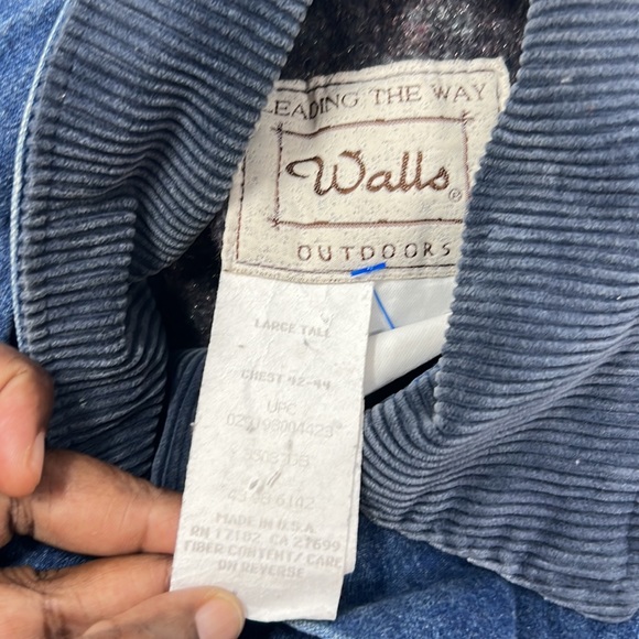 Vintage Walls X OCD Cleaners Fox Repurposed Barn Jacket Men’s Large/Tall - Picture 12 of 13